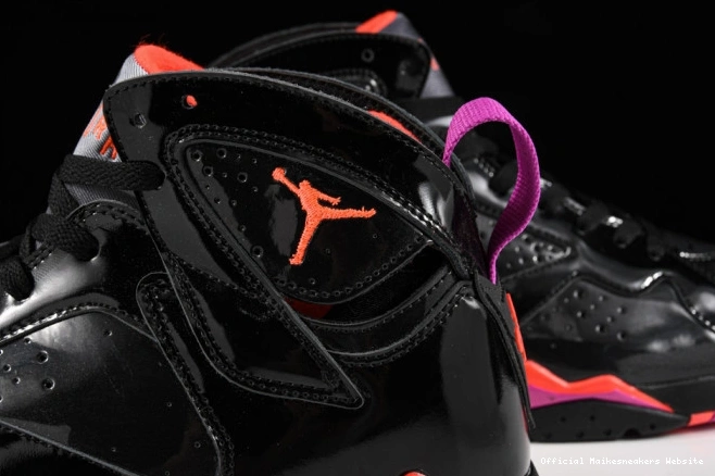Official Maikesneakers Retro Jordan 7 Air 313358-006 Patent Black 0717